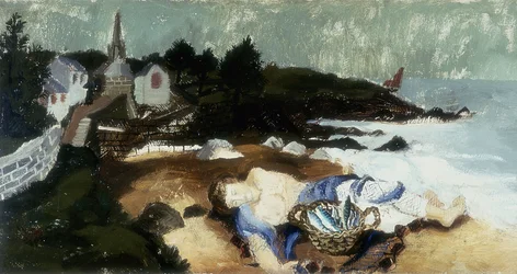 Sleeping Fisherman, Ploar, Brittany